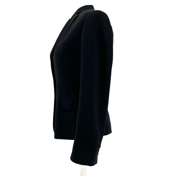 Calvin Klein Short Single-Breasted Blazer 2 Tailored Career Jacket - Picture 2 of 8